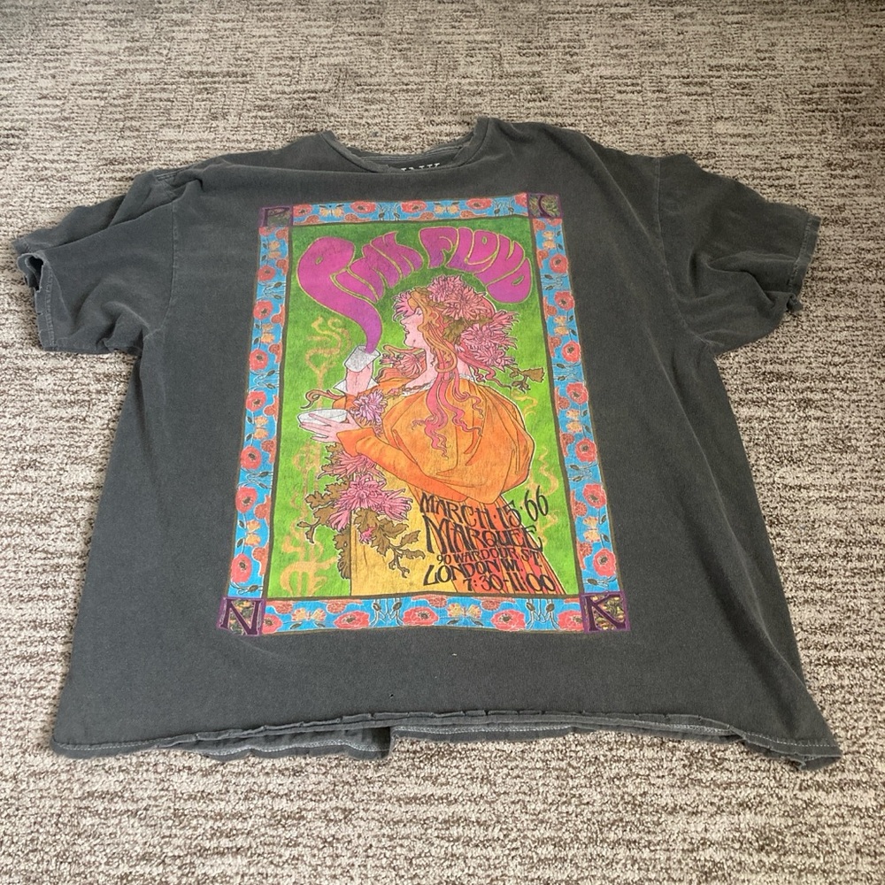 urban outfitters pink floyd shirt!